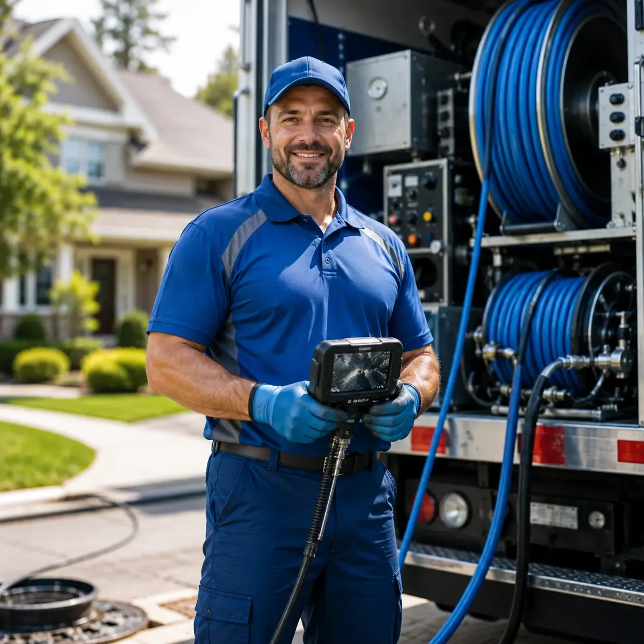 Local outdoor drain cleaning specialists in Bergland, MI
